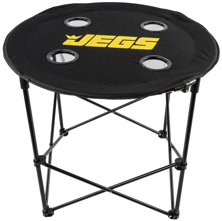 Folding Table [Black with JEGS Logo]