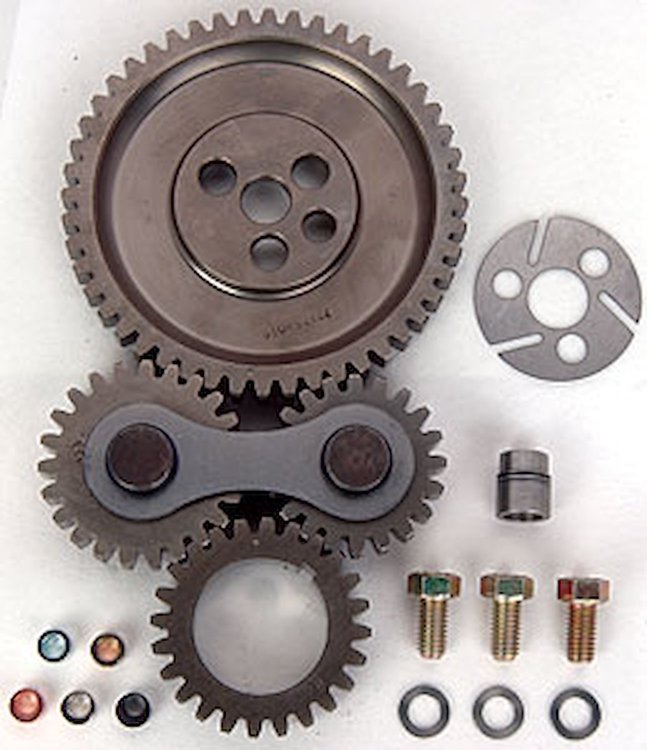 Quieter Performance Gear Drive 1958-78 Big Block Mopar 383-440 Wedge and 426 Hemi with 3-bolt cam