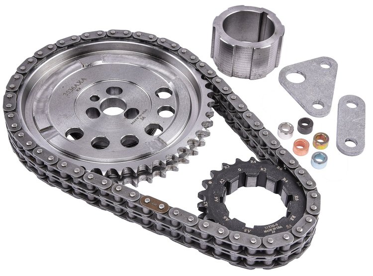 Billet Double Roller Timing Set for 2006-2007 GM LS2 V8 6.0L, GM L92 6.2L LS-series Engines