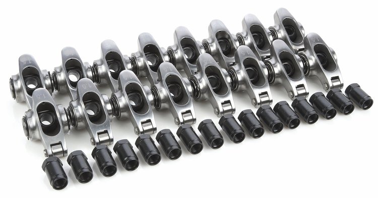 Stainless Steel Roller Rocker Arms for Chevy 265-400 V8 [1.5 Ratio, 3/8 in. Stud]