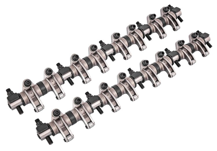Stainless Steel Roller Rocker Arms for Big Block Chrysler 383-440 [Shaft Style, 1.5 Ratio]