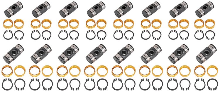 Rocker Arm Trunnion Upgrade Kit w/Bronze Bushings for Ford 7.3L Godzilla Engine