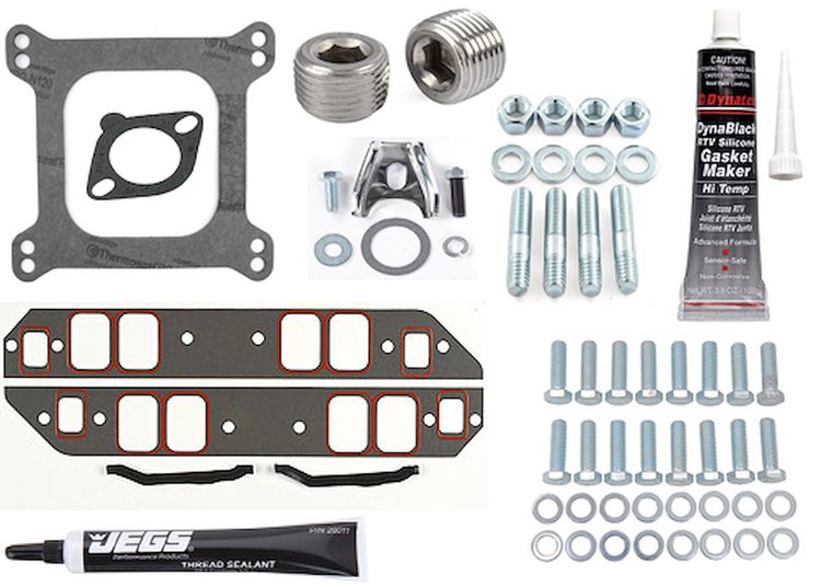 Intake Manifold Installation Kit for Big Block Chevy Rectangular