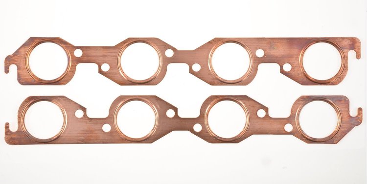 Copper Exhaust Gaskets Big Block Chevy [Round Port]