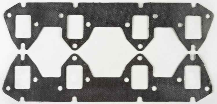Exhaust Header Gaskets Ford FE (Medium Riser with 16-Bolt Head)