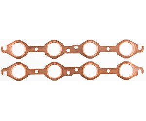 Copper Exhaust Gaskets GM LS1 5.7L [Round Port]