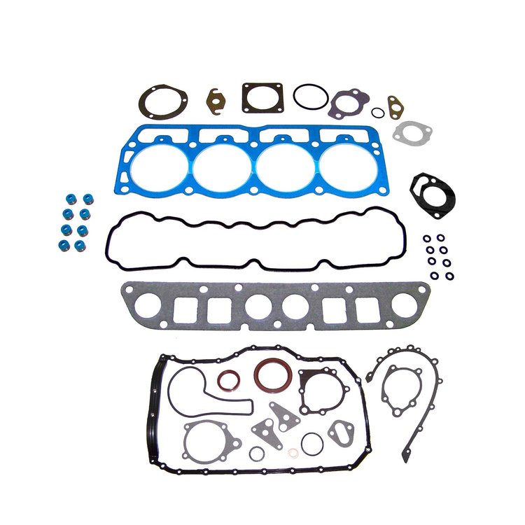 Complete Engine Gasket Kit Fits Select 1994-1996 Dodge, Jeep Models w/2.5L Eng.