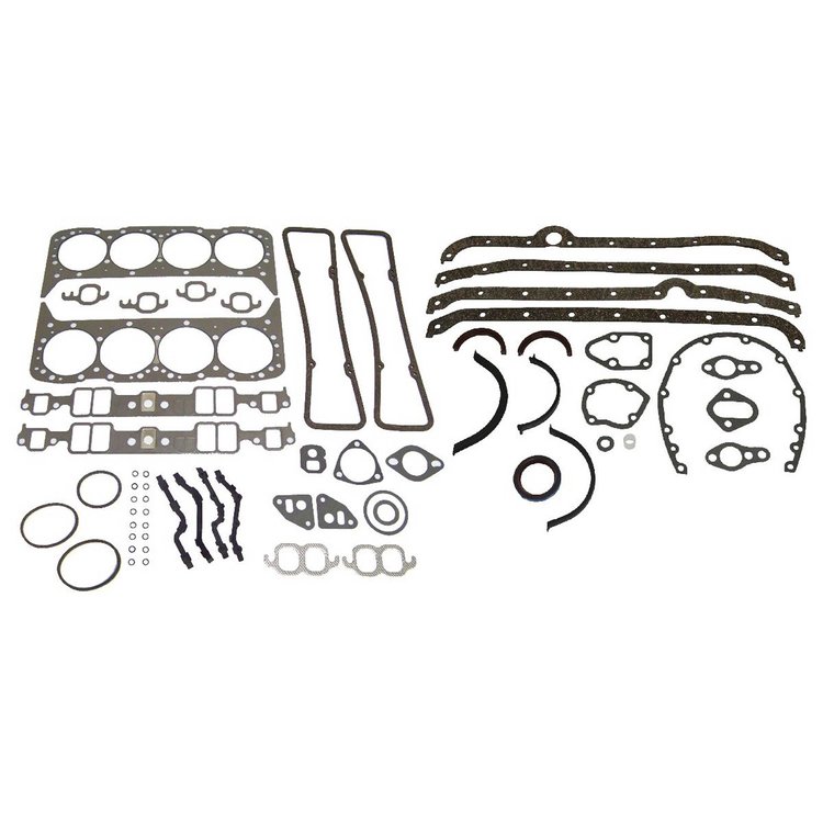 Complete Engine Gasket Kit Fits Select 1962-1980 Avanti, Buick, Chevrolet, GMC, Oldsmobile, Pontiac Models w/4.6L, 4.9L, 5.0L, 5