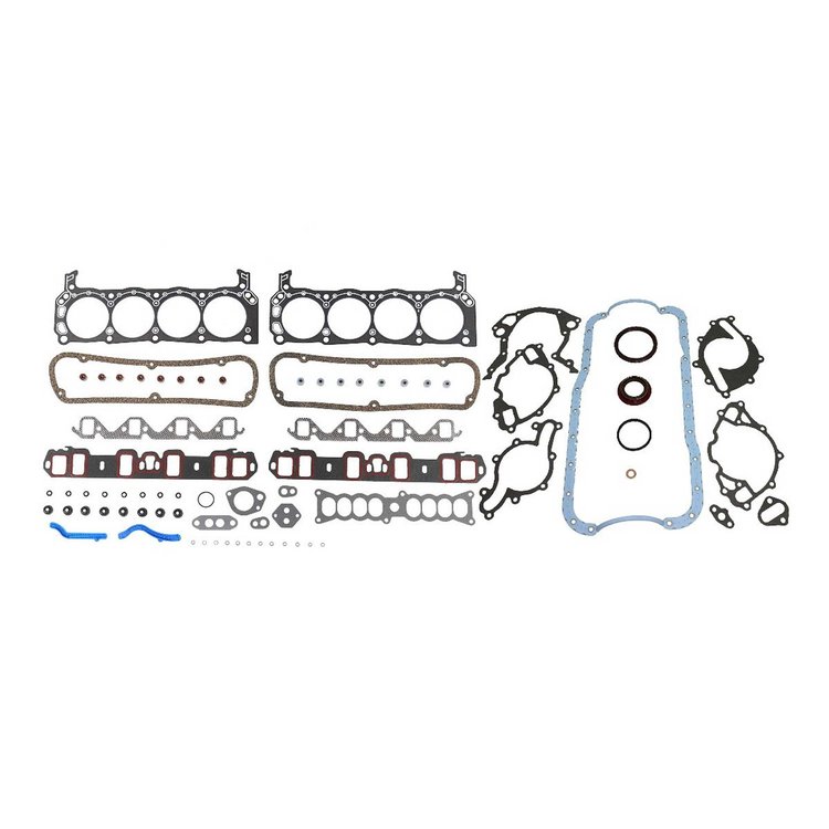 Complete Engine Gasket Kit Fits Select 1986-1990 Ford, Lincoln, Mercury Models w/5.0L Eng.