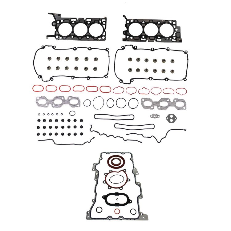 Complete Engine Gasket Kit Fits Select 2003-2005 Lincoln Models w/3.0L Eng.