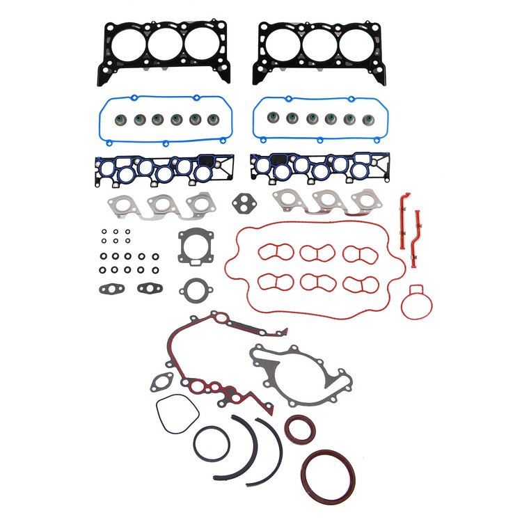 Complete Engine Gasket Kit Fits Select 2001-2004 Ford Models w/4.2L Eng.