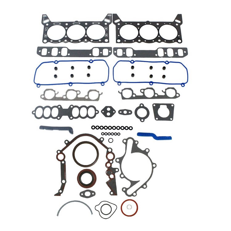Complete Engine Gasket Kit Fits Select 1989-1993 Ford, Lincoln, Mercury Models w/3.8L Eng.