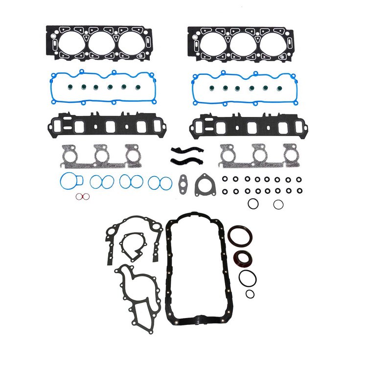 Complete Engine Gasket Kit Fits Select 2001 Ford, Mercury Models w/3.0L Eng.