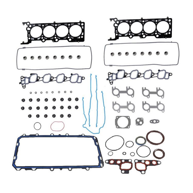 Complete Engine Gasket Kit Fits Select 2001-2002 Ford, Lincoln, Mercury Models w/4.6L Eng.