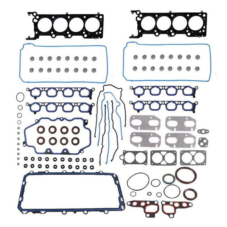 Complete Engine Gasket Kit Fits Select 1996-2007 Ford, Mercury, Panoz, Qvale Models w/4.6L Eng.