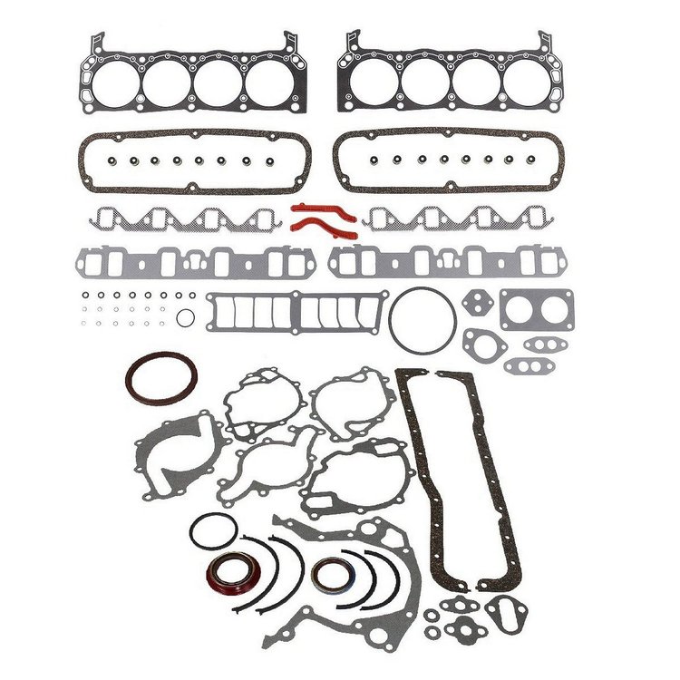 Complete Engine Gasket Kit Fits Select 1987-1989 Ford Models w/5.0L Eng.