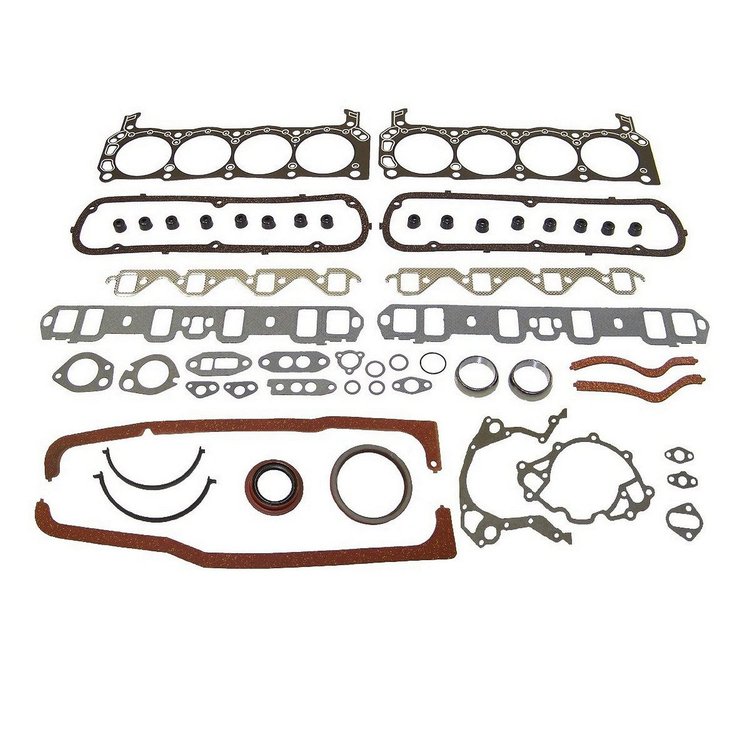Complete Engine Gasket Kit Fits Select 1983-1987 Ford Models w/5.8L Eng.