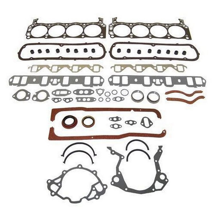 Complete Engine Gasket Kit Fits Select 1975-1984 Ford, Lincoln, Mercury Models w/5.8L Eng.