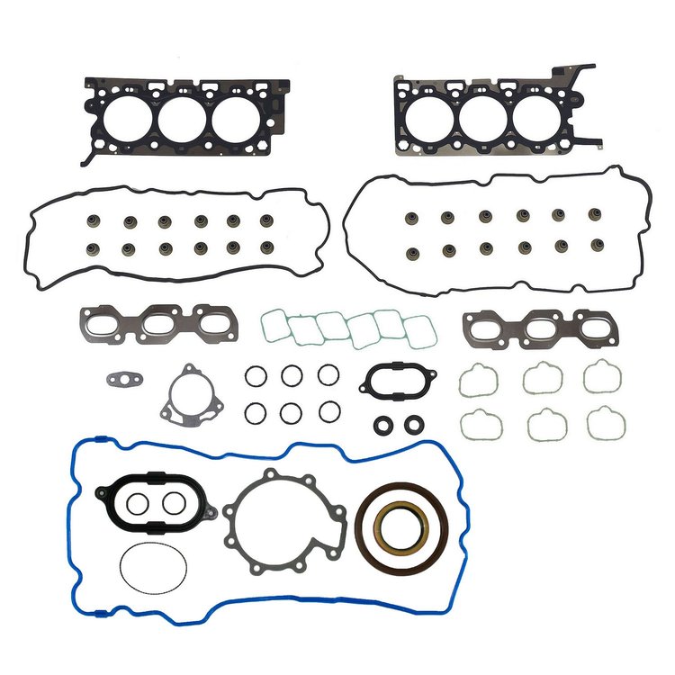 Complete Engine Gasket Kit Fits Select 2009 Ford, Mazda, Mercury Models w/3.0L Eng.