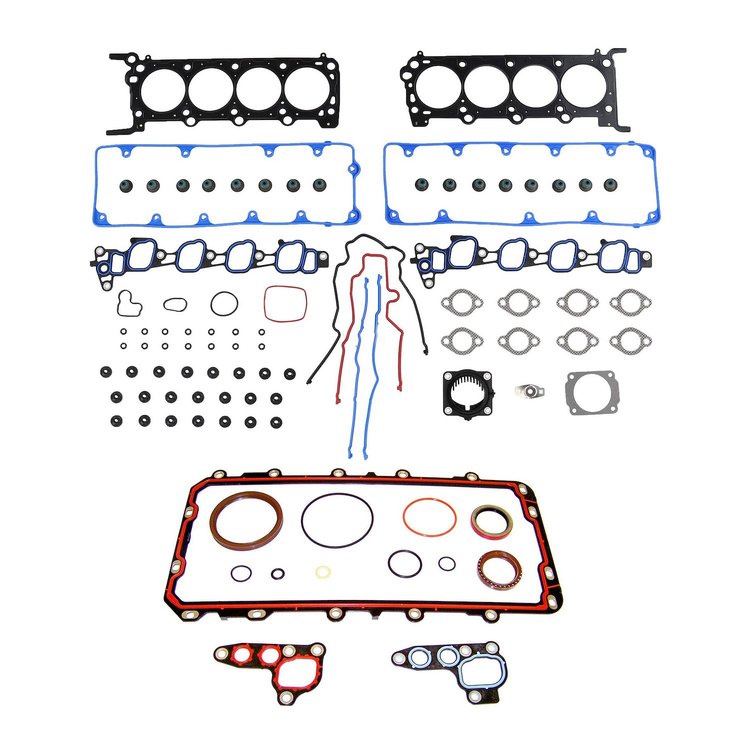 Complete Engine Gasket Kit Fits Select 2009-2011 Ford, Lincoln, Mercury Models w/4.6L Eng.