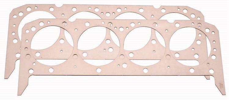 Copper Head Gaskets 4.000" to 4.060" bore x .042" thick