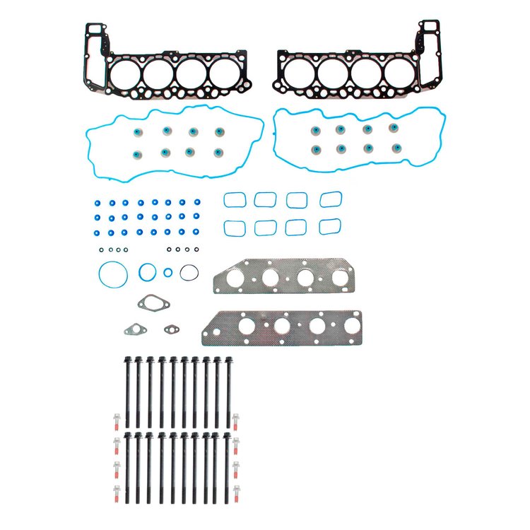 Engine Top-End Gasket Set w/Head Bolts Fits Select 2008-2013 Chrysler, Dodge, Jeep, Ram Models w/4.7L V8 16V SOHC Engine
