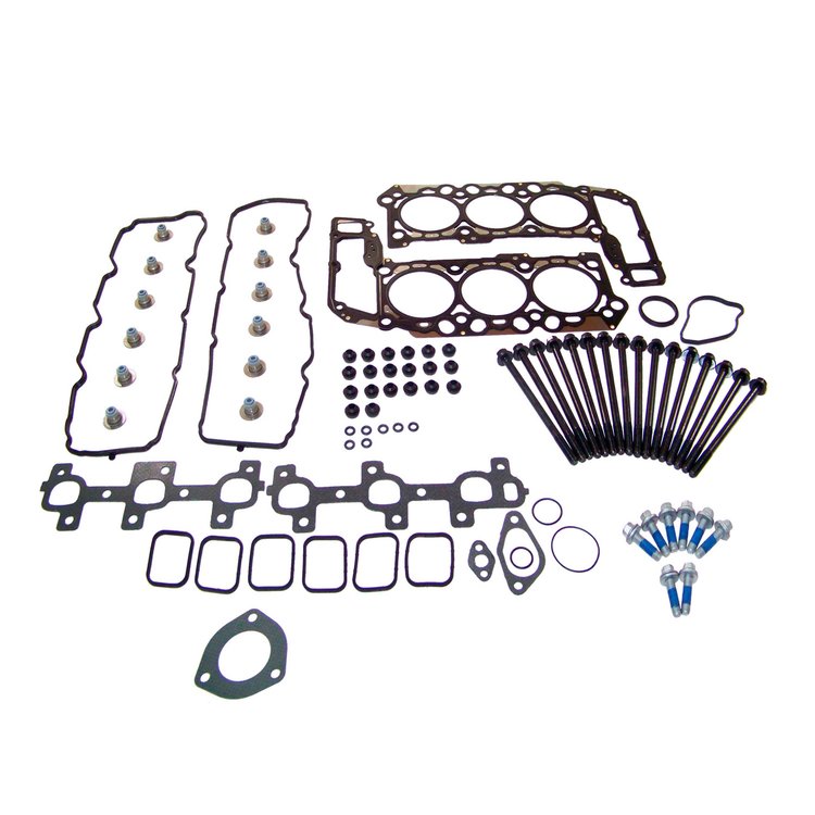 Engine Top-End Gasket Set w/Head Bolts Fits Select 2005-2012 Dodge, Jeep, Mitsubishi, Ram Models w/3.7L V6 12V SOHC Engine