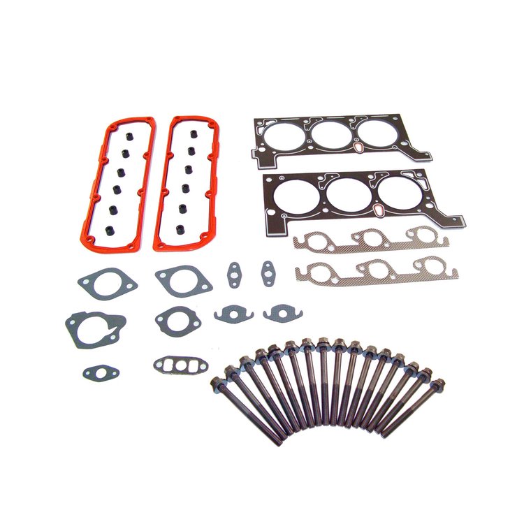 Engine Top-End Gasket Set w/Head Bolts Fits Select 1998-2000 Chrysler, Dodge, Plymouth Models w/3.3L V6 12V OHV Engine