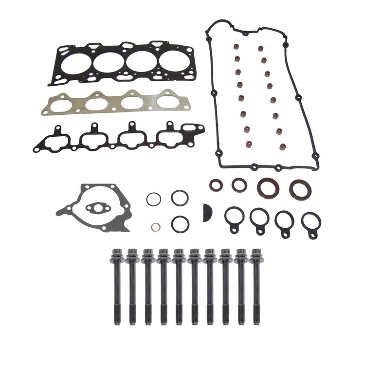 Engine Top-End Gasket Set w/Head Bolts Fits Select 1999-2006 Hyundai, Kia Models w/2.4L L4 16V DOHC Engine