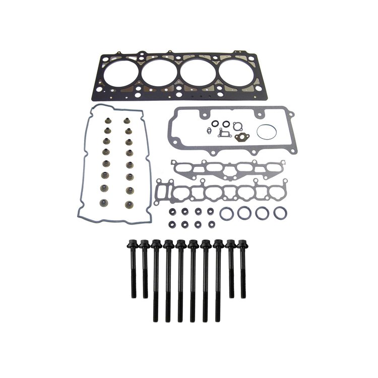 Engine Top-End Gasket Set w/Head Bolts Fits Select 1995-1999 Chrysler, Dodge, Eagle, and More Models w/2.0L L4 16V DOHC Engine
