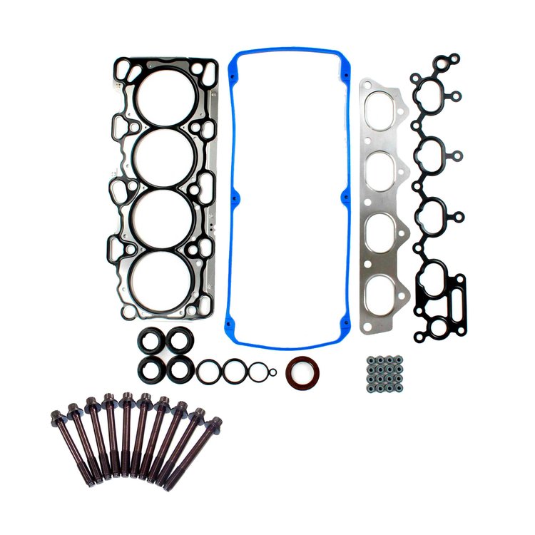 Engine Top-End Gasket Set w/Head Bolts Fits Select 1999-2005 Chrysler, Dodge, Mitsubishi Models w/2.4L L4 16V SOHC Engine