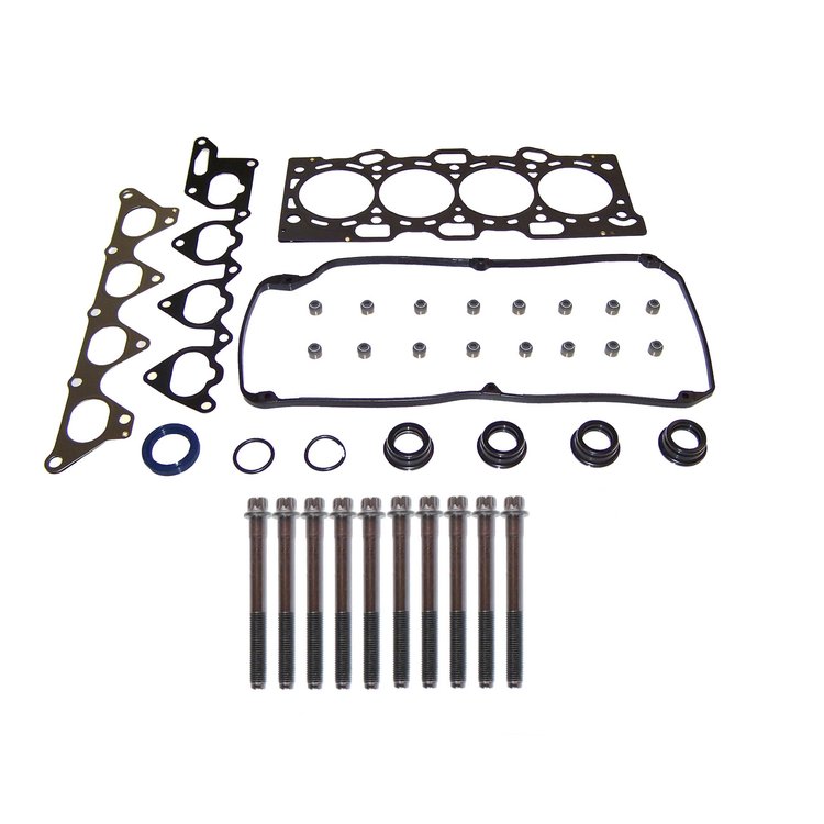 Engine Top-End Gasket Set w/Head Bolts Fits Select 2002-2007 Mitsubishi Lancer w/2.0L L4 16V Naturally Aspirated SOHC Engine