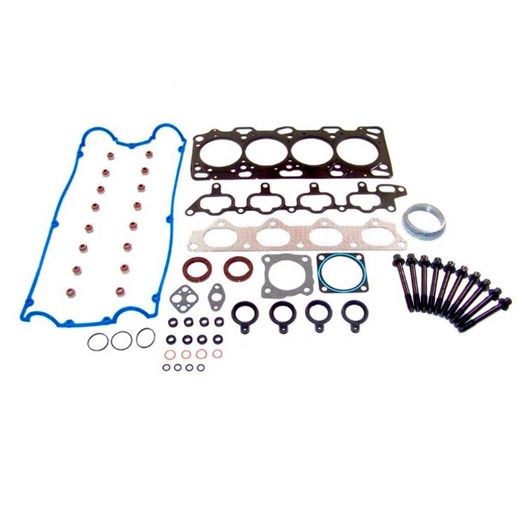 Engine Top-End Gasket Set w/Head Bolts Fits Select 2005-2006 Mitsubishi Lancer w/2.0L L4 16V Turbocharged DOHC Engine