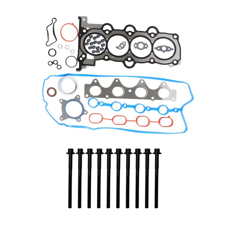 Engine Top-End Gasket Set w/Head Bolts Fits Select 2012-2019 Hyundai, Kia Models w/1.6L L4 16V Naturally Aspirated DOHC Engine