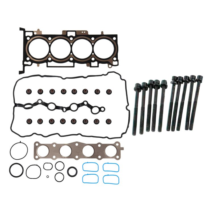 Engine Top-End Gasket Set w/Head Bolts Fits Select 2011-2016 Hyundai, Kia Models w/2.4L L4 16V DOHC Engine