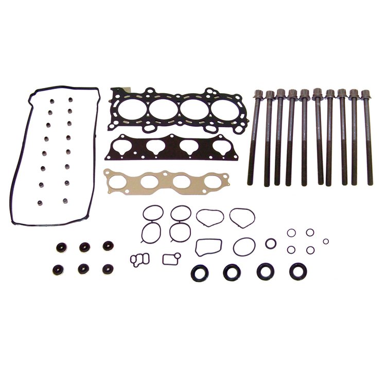 Engine Top-End Gasket Set w/Head Bolts Fits Select 2002-2006 Acura, Honda Models w/2.0L L4 16V DOHC [VTEC] Engine