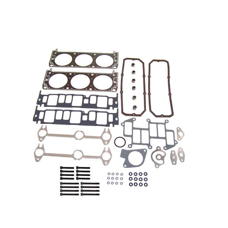 Engine Top-End Gasket Set w/Head Bolts Fits Select 1993-1995 Chevrolet, Pontiac Models w/3.4L V6 12V OHV Engine