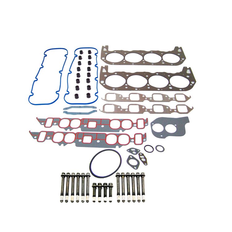 Engine Top-End Gasket Set w/Head Bolts Fits Select 1991-1995 Chevrolet, GMC Models w/7.4L V8 16V OHV Engine