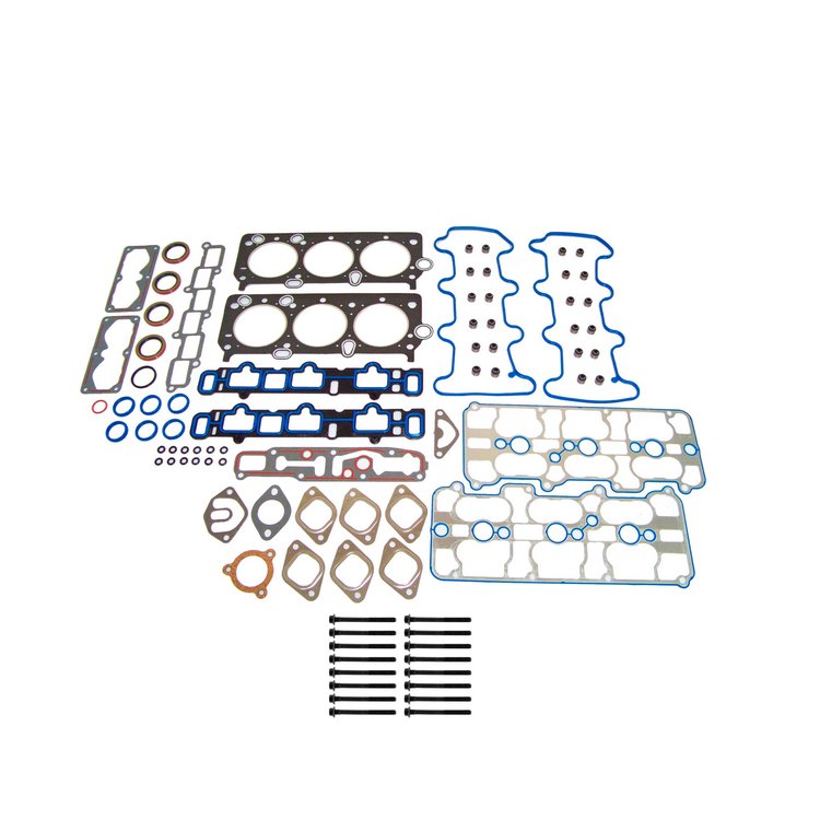Engine Top-End Gasket Set w/Head Bolts Fits Select 1991-1995 Chevrolet, Oldsmobile, Pontiac Models w/3.4L V6 24V DOHC Engine