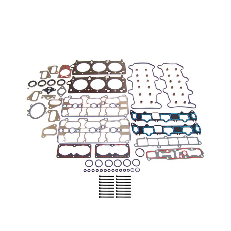 Engine Top-End Gasket Set w/Head Bolts Fits Select 1996-1997 Chevrolet, Oldsmobile, Pontiac Models w/3.4L V6 24V DOHC Engine
