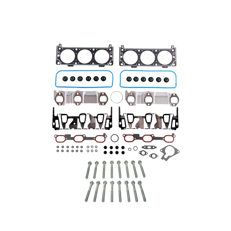 Engine Top-End Gasket Set w/Head Bolts Fits Select 2004-2005 Chevrolet, Oldsmobile, Pontiac Models w/3.4L V6 12V OHV Engine