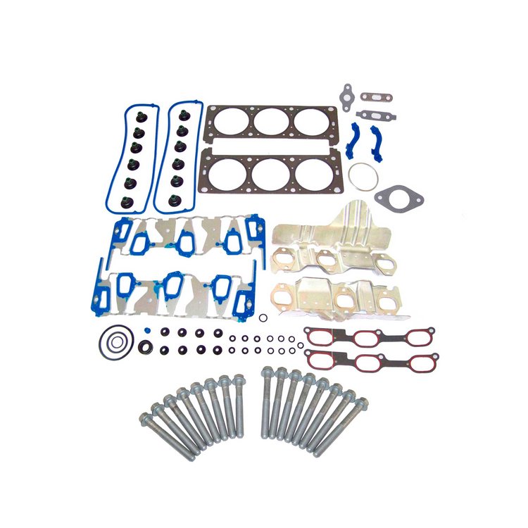 Engine Top-End Gasket Set w/Head Bolts Fits Select 2004-2007 Buick, Chevrolet, Pontiac Models w/3.5L V6 12V OHV Engine