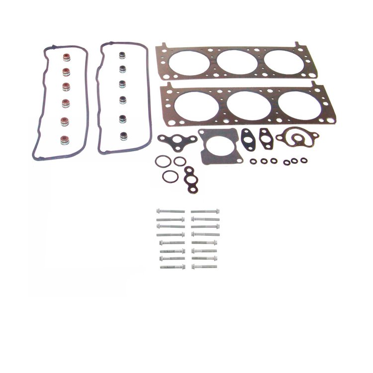 Engine Top-End Gasket Set w/Head Bolts Fits Select 1987-1990 Buick, Chevrolet, and More Models w/2.8L, 3.1L V6 12V OHV Engines