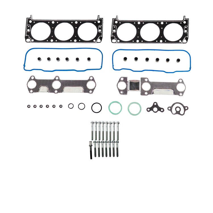 Engine Top-End Gasket Set w/Head Bolts Fits Select 1991-1994 Buick, Chevrolet, Oldsmobile, Pontiac Models w/3.1L V6 12V OHV Eng.