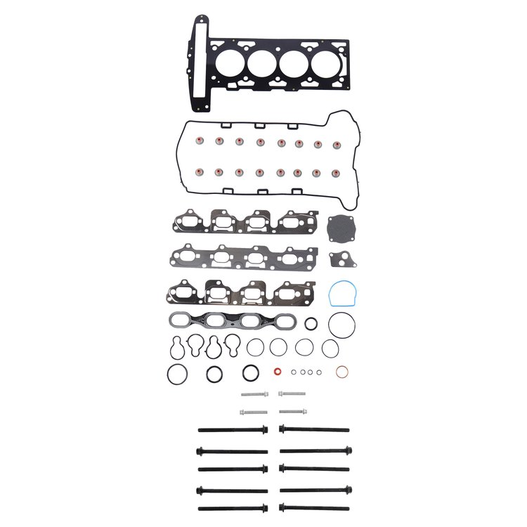 Engine Top-End Gasket Set w/Head Bolts Fits Select 2000-2007 Chevrolet, and More Models w/2.2L L4 16V DOHC [Ecotec] Engine