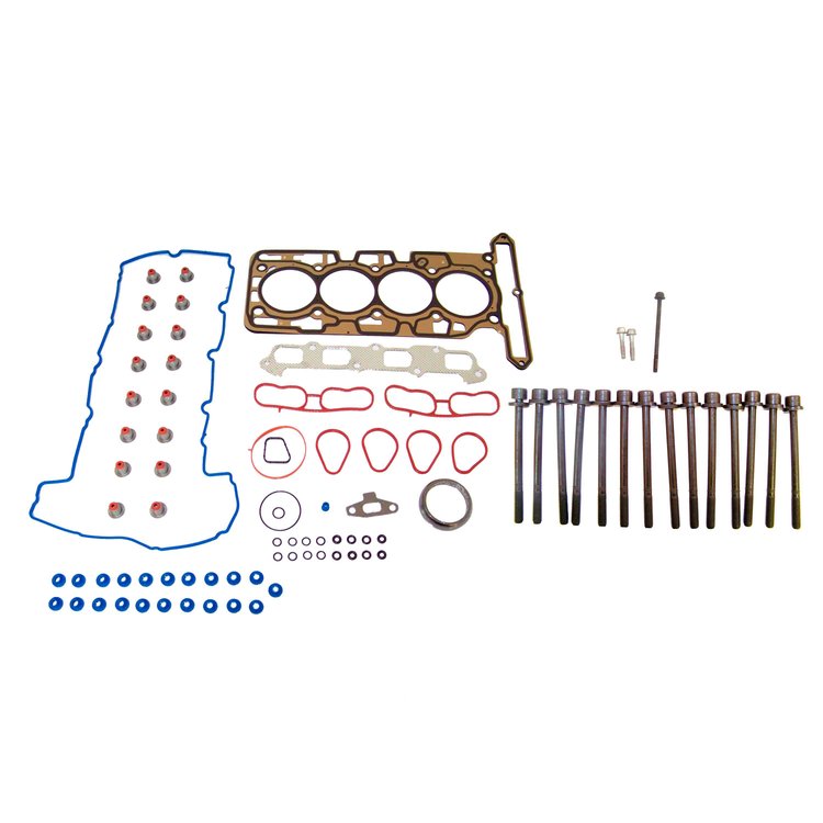 Engine Top-End Gasket Set w/Head Bolts Fits Select 2007-2012 Chevrolet, GMC, Isuzu Models w/2.9L L4 16V DOHC Engine
