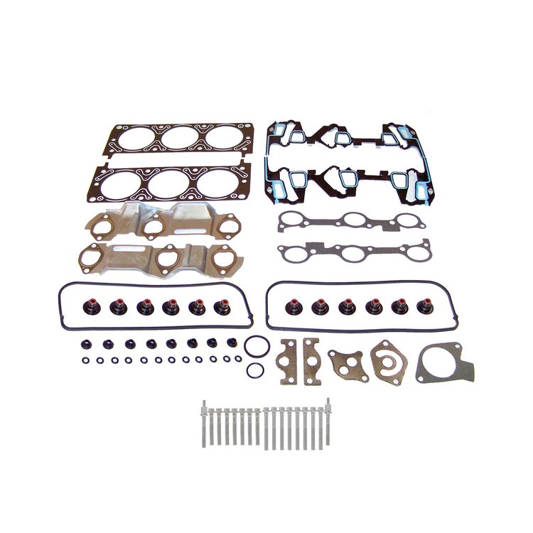 Engine Top-End Gasket Set w/Head Bolts Fits Select 1996-1999 Buick, Chevrolet, Oldsmobile, Pontiac Models w/3.1L V6 12V OHV Eng.