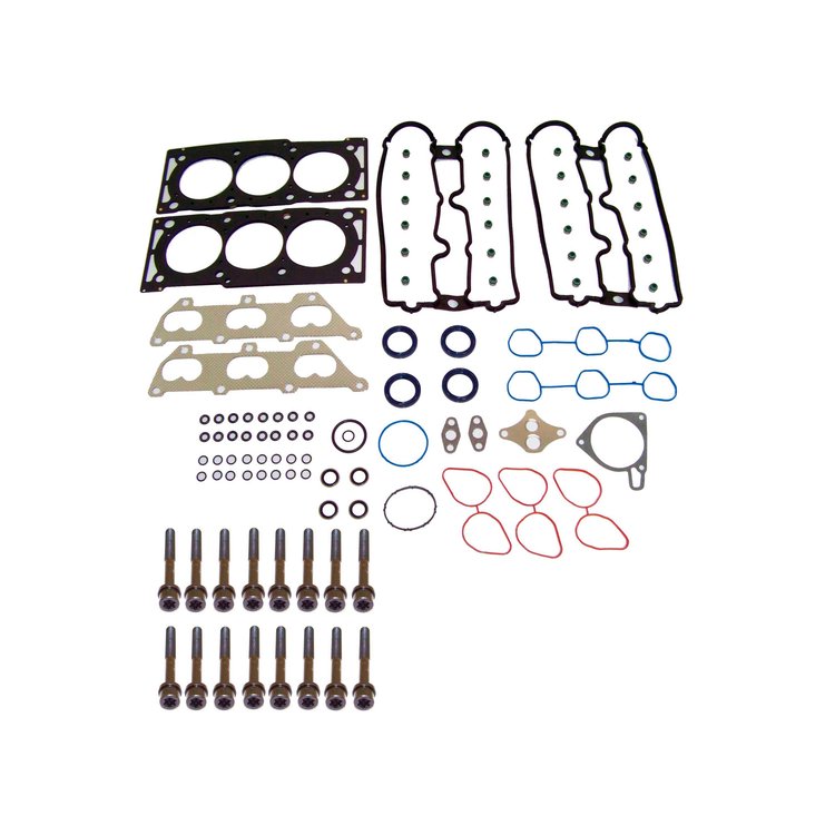 Engine Top-End Gasket Set w/Head Bolts Fits Select 2000-2005 Saturn w/3.0L V6 24V DOHC [Ecotec] Engine