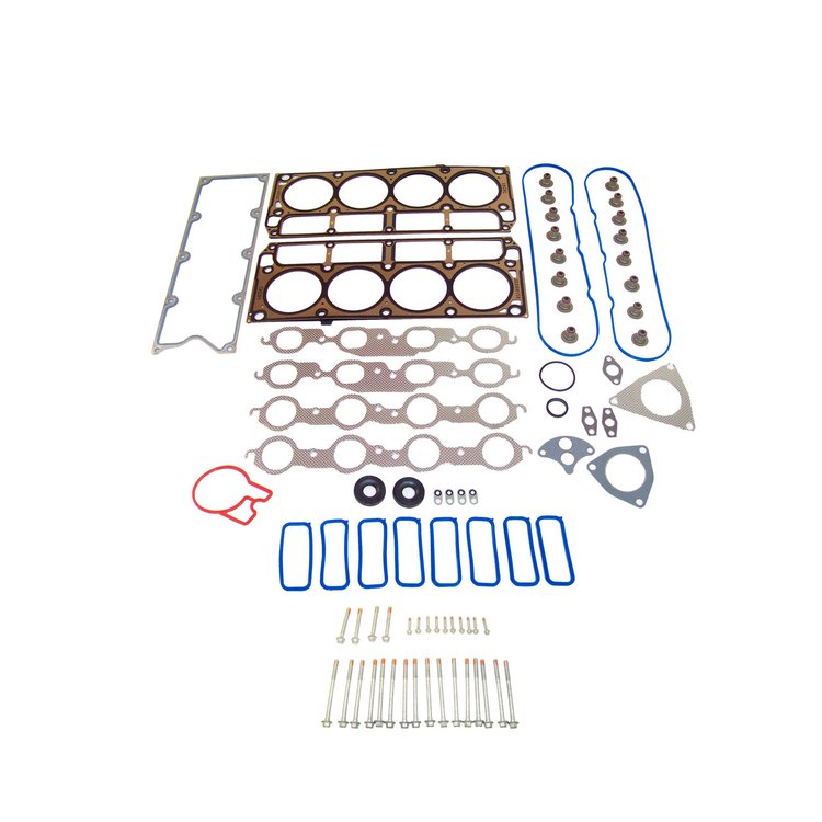Engine Top-End Gasket Set w/Head Bolts Fits Select 2002-2004 Avanti, Cadillac, Chevrolet, Pontiac Models w/5.7L V8 16V OHV Eng.