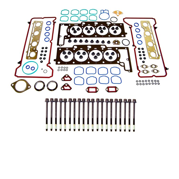 Engine Top-End Gasket Set w/Head Bolts Fits Select 2004-2011 Buick, Cadillac, Pontiac Models w/4.6L V8 32V DOHC Engine